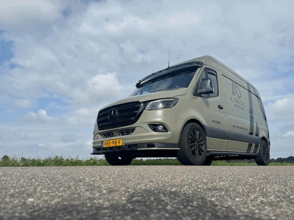 Wrap en belettering Mercedes Sprinter