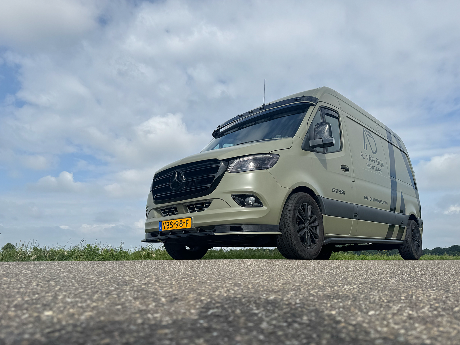 Wrap en belettering Mercedes Sprinter