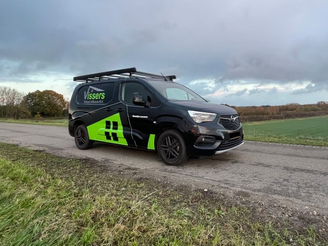 Vissers Totaal Afbouw Beneden-Leeuwen Autobelettering